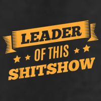 Shitshow Leader Of This Shit Show Funny Saying Cool Comfort Performance Bucket Hat