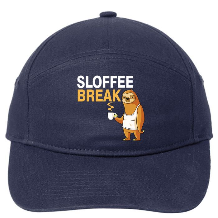 Sloffee Break 7-Panel Snapback Hat