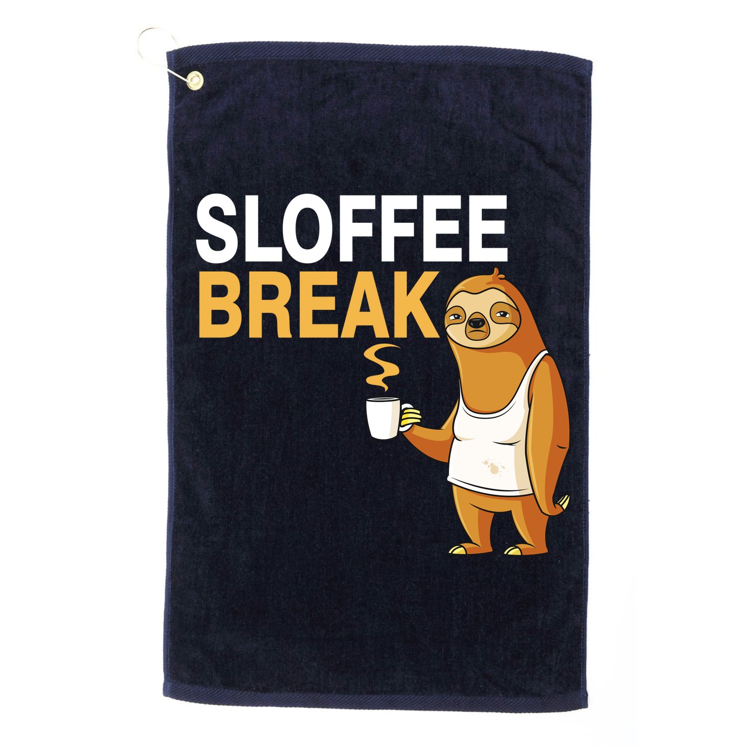 Sloffee Break Golf Towel