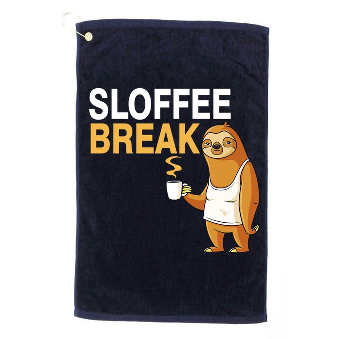 Sloffee Break Golf Towel
