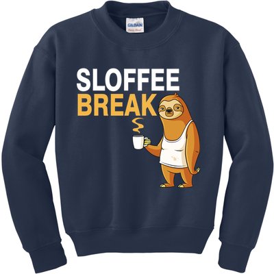 Sloffee Break Kids Sweatshirt