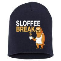 Sloffee Break Short Acrylic Beanie