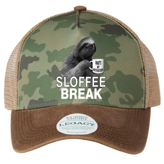Sloffee Break What's My Motivation Legacy Tie Dye Trucker Hat