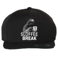 Sloffee Break What's My Motivation Wool Snapback Cap