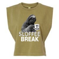Sloffee Break What's My Motivation Garment-Dyed Women's Muscle Tee