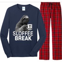 Sloffee Break What's My Motivation Long Sleeve Pajama Set