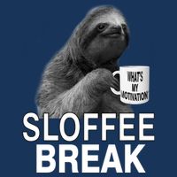 Sloffee Break What's My Motivation Flatbill Hat