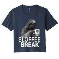 Sloffee Break What's My Motivation Crop Top