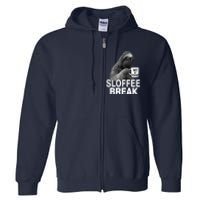 Sloffee Break What's My Motivation Full Zip Hoodie