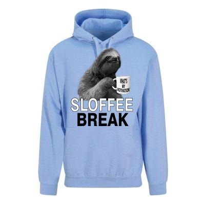 Sloffee Break What's My Motivation Unisex Surf Hoodie