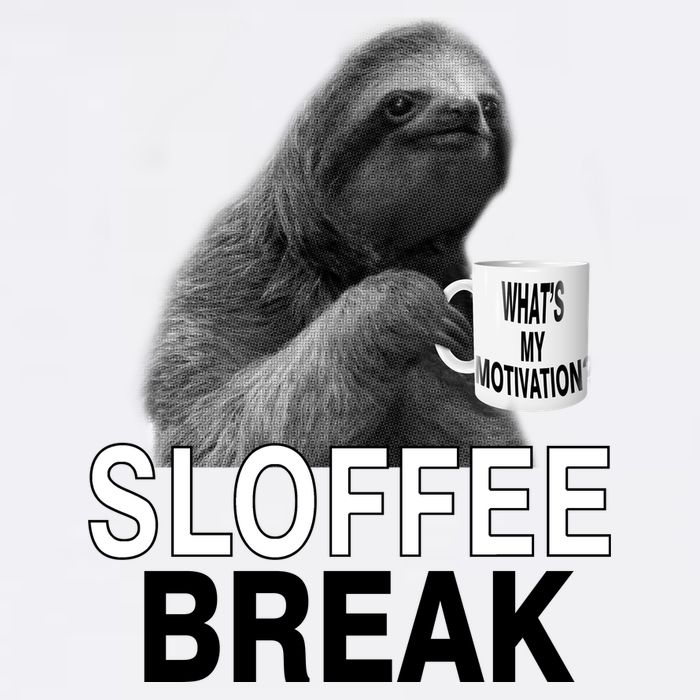 Sloffee Break What's My Motivation Garment-Dyed Sweatshirt