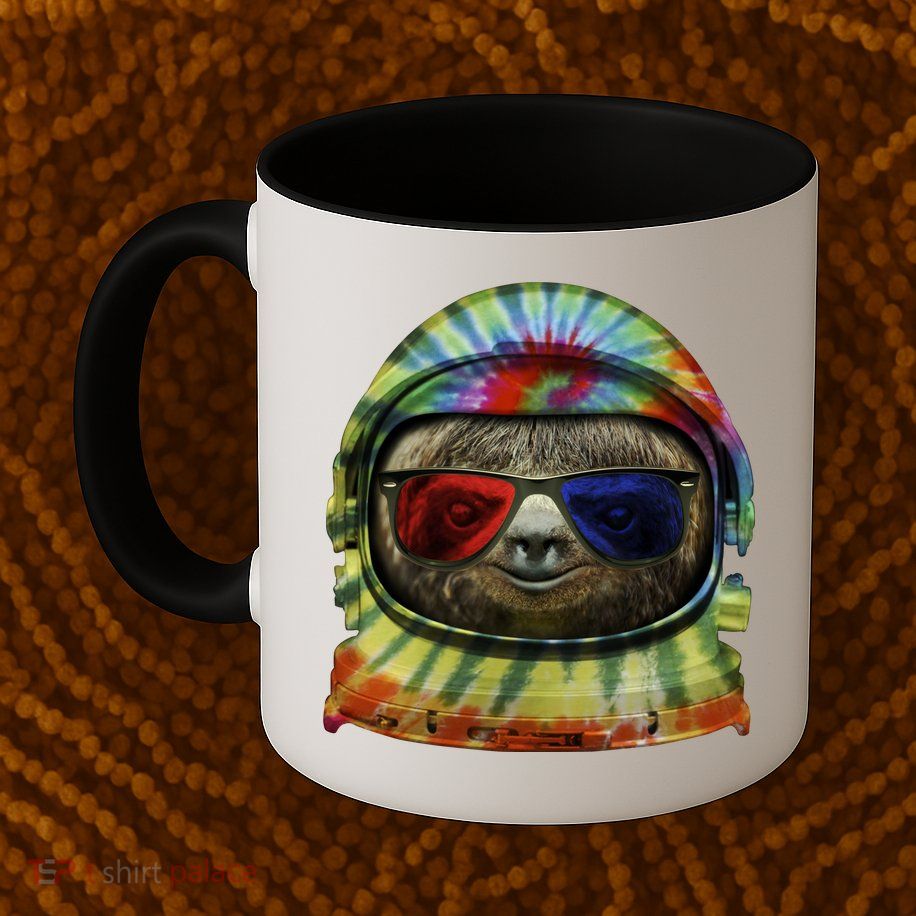 Sloth Astronaut 3D Mug