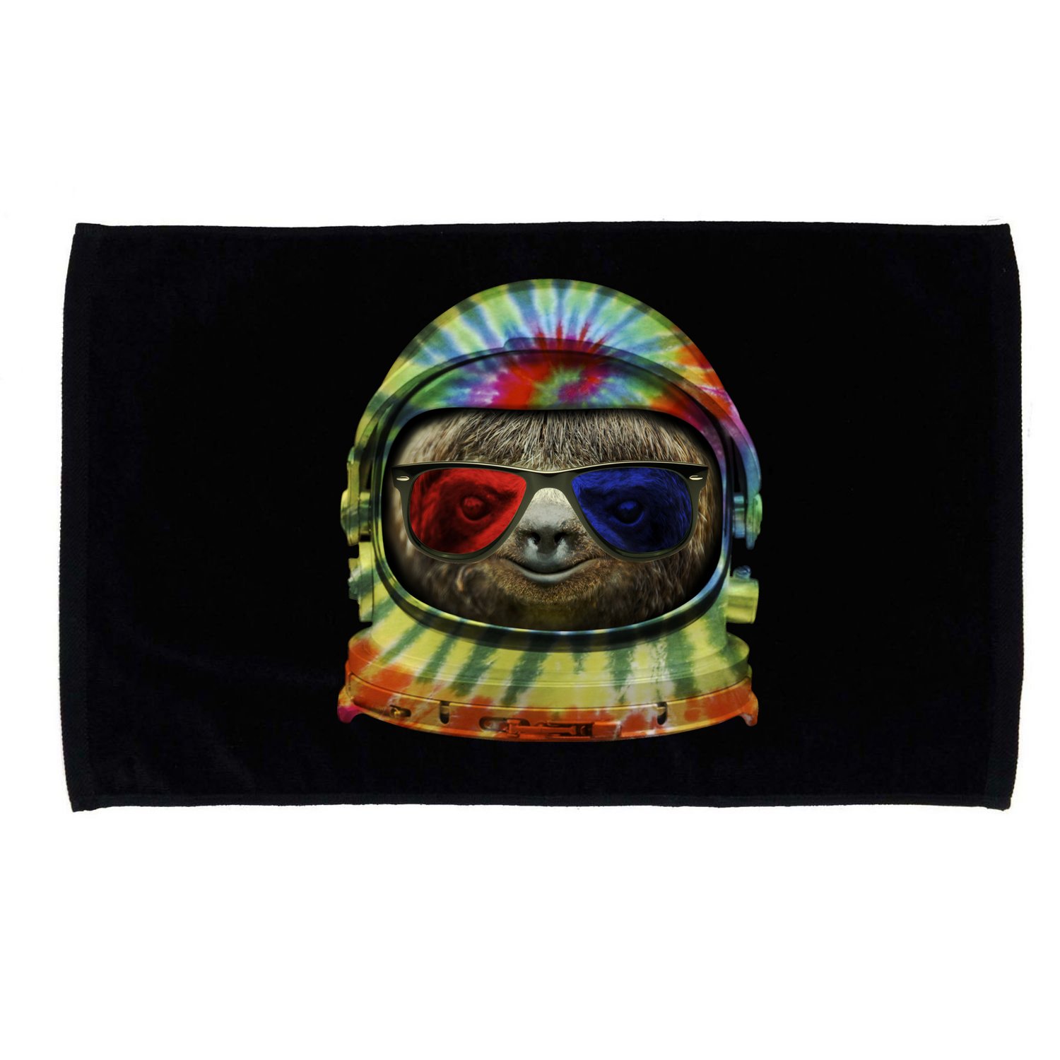 Sloth Astronaut 3D Microfiber Hand Towel