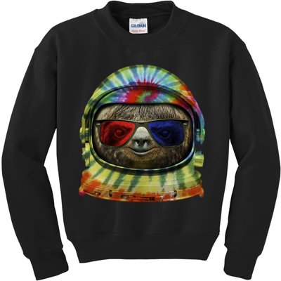 Sloth Astronaut 3D Kids Sweatshirt