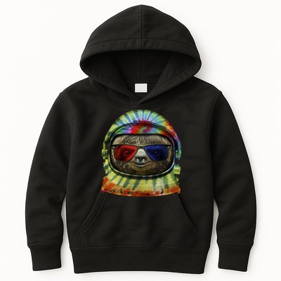 Sloth Astronaut 3D Kids Hoodie