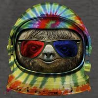 Sloth Astronaut 3D Vector Backpack