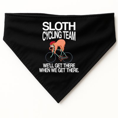 Sloth Cycling Team USA-Made Doggie Bandana