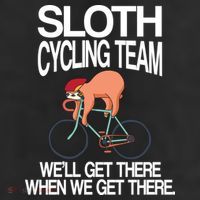 Sloth Cycling Team 11oz C Handle Ceramic Mug