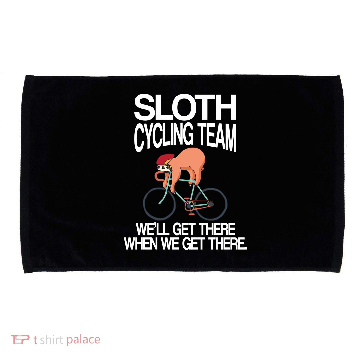 Sloth Cycling Team Microfiber Hand Towel