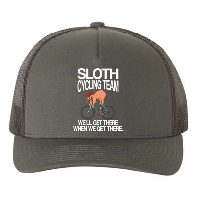 Sloth Cycling Team Yupoong Adult 5-Panel Trucker Hat