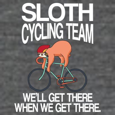 Sloth Cycling Team T-Shirt