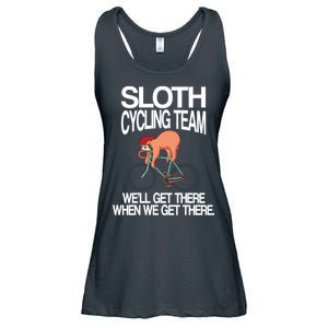 Sloth Cycling Team Ladies Essential Flowy Tank