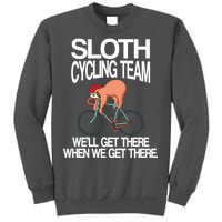 Sloth Cycling Team Tall Sweatshirt