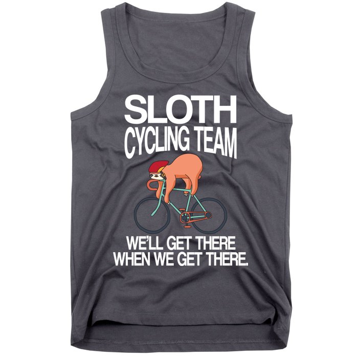 Sloth Cycling Team Tank Top