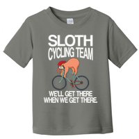 Sloth Cycling Team Toddler T-Shirt