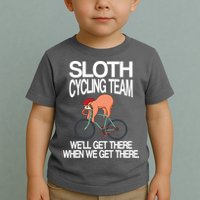 Sloth Cycling Team Toddler T-Shirt