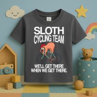 Sloth Cycling Team Toddler T-Shirt
