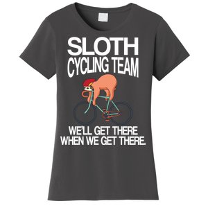 Sloth Cycling Team Women's T-Shirt