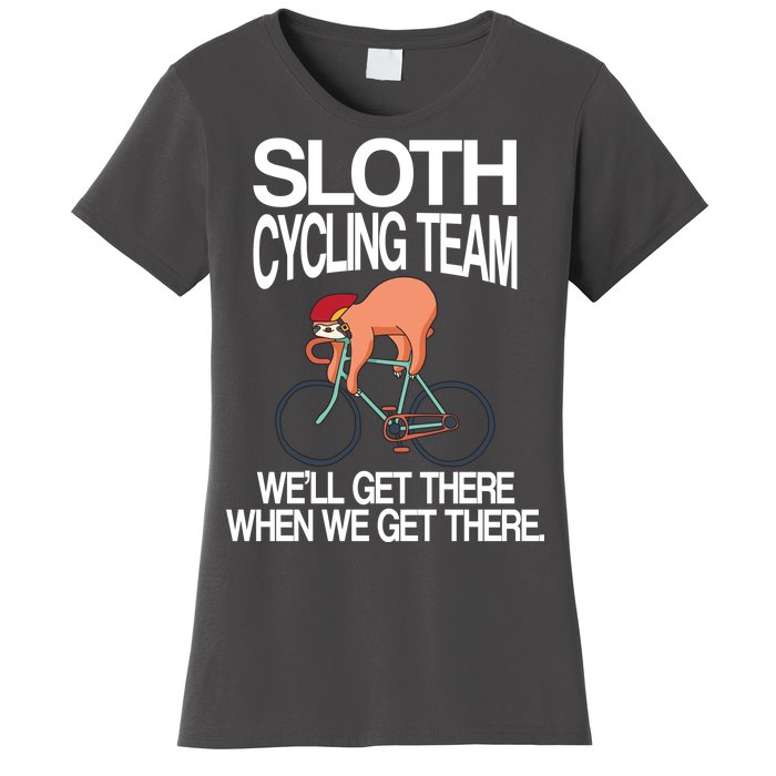 Sloth Cycling Team Women's T-Shirt