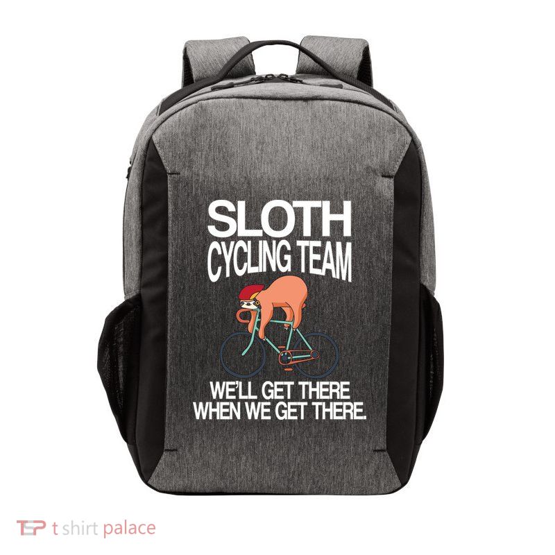 Sloth Cycling Team Vector Backpack