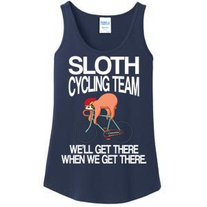 Sloth Cycling Team Ladies Essential Tank