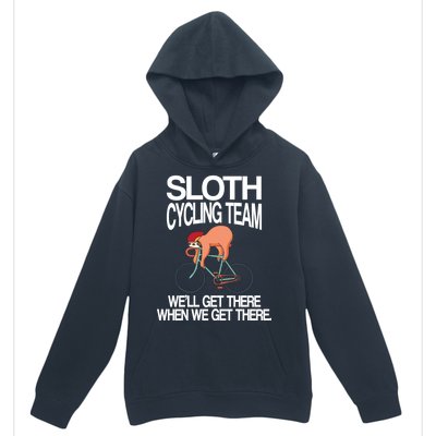 Sloth Cycling Team Urban Pullover Hoodie