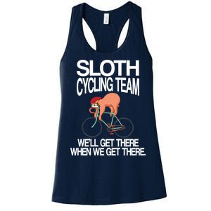 Sloth Cycling Team Women's Racerback Tank