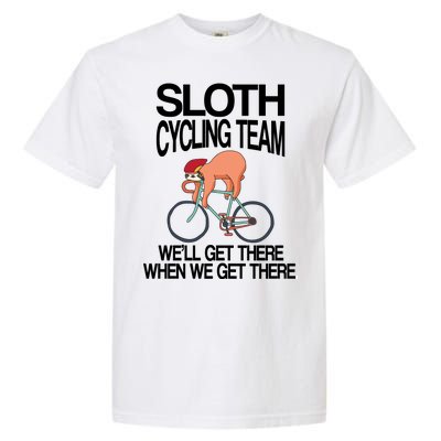 Sloth Cycling Team Garment-Dyed Heavyweight T-Shirt