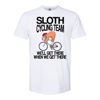 Sloth Cycling Team Softstyle CVC T-Shirt