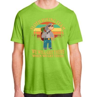 Sloth Hiking Team Adult ChromaSoft Performance T-Shirt