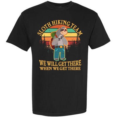 Sloth Hiking Team Garment-Dyed Heavyweight T-Shirt