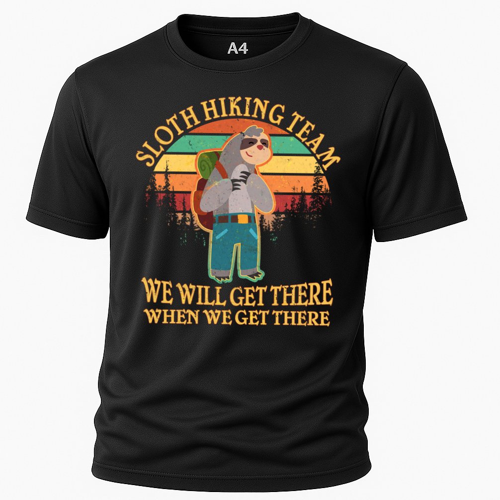 Sloth Hiking Team Cooling Performance Crew T-Shirt