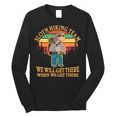 Sloth Hiking Team Long Sleeve Shirt