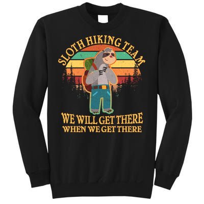 Sloth Hiking Team Sweatshirt