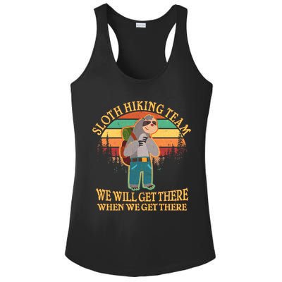 Sloth Hiking Team Ladies PosiCharge Competitor Racerback Tank