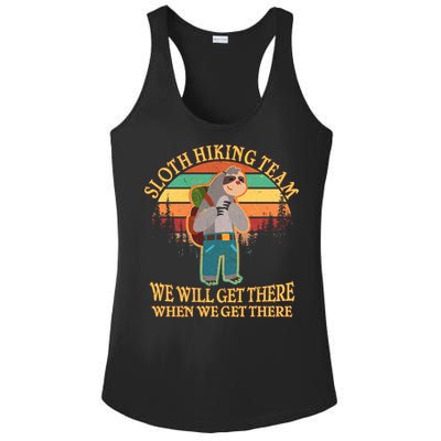 Sloth Hiking Team Ladies PosiCharge Competitor Racerback Tank