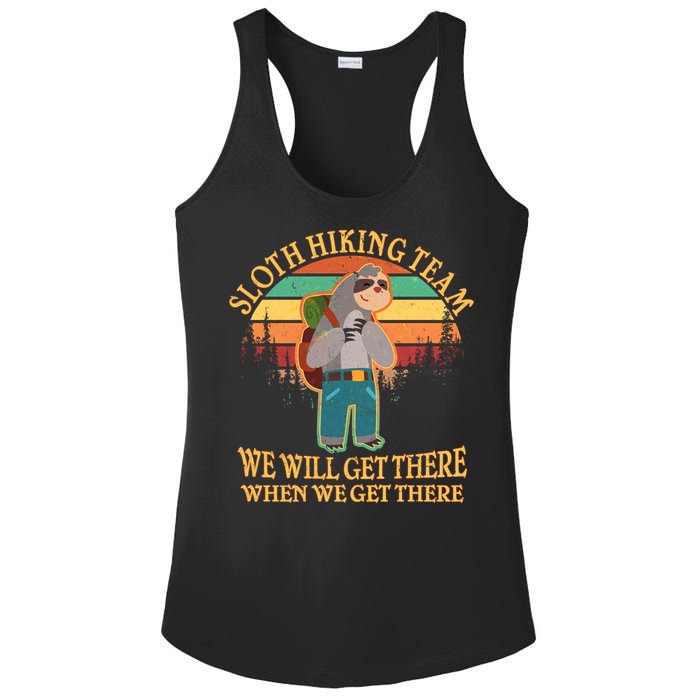 Sloth Hiking Team Ladies PosiCharge Competitor Racerback Tank