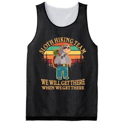Sloth Hiking Team Mesh Reversible Basketball Jersey Tank