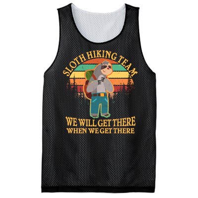 Sloth Hiking Team Mesh Reversible Basketball Jersey Tank