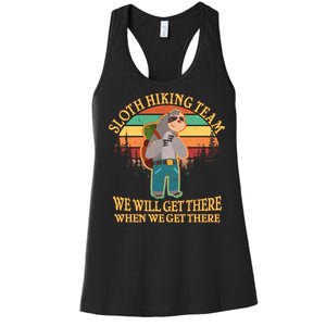 Sloth Hiking Team Women's Racerback Tank